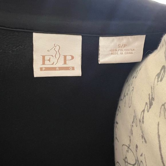 EP Pro Black Jacket with Red Trim lined with soft fleece. - Picture 11 of 12